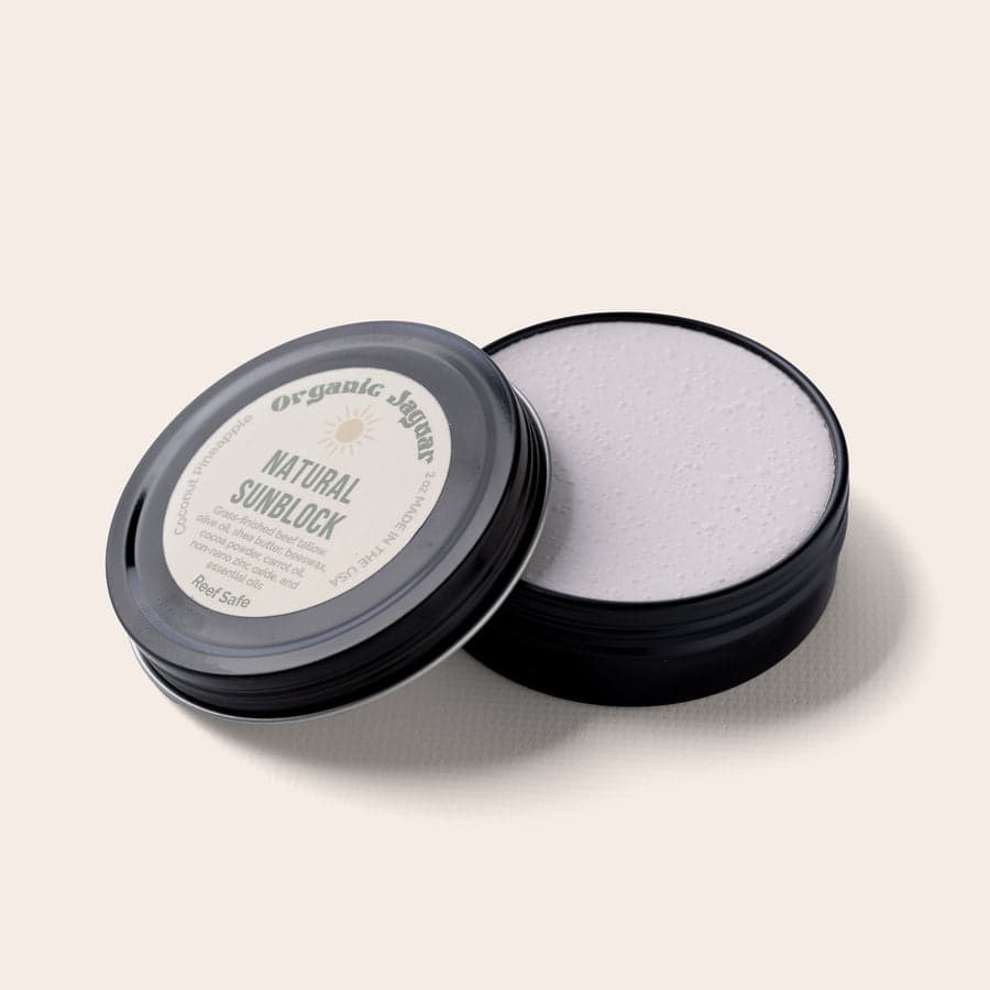 Organic Jaguar Tallow Zinc Sunblock